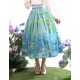 Cyans Qing Monet's Water Lilies Skirt(3 Colours/Full Payment Without Shipping)